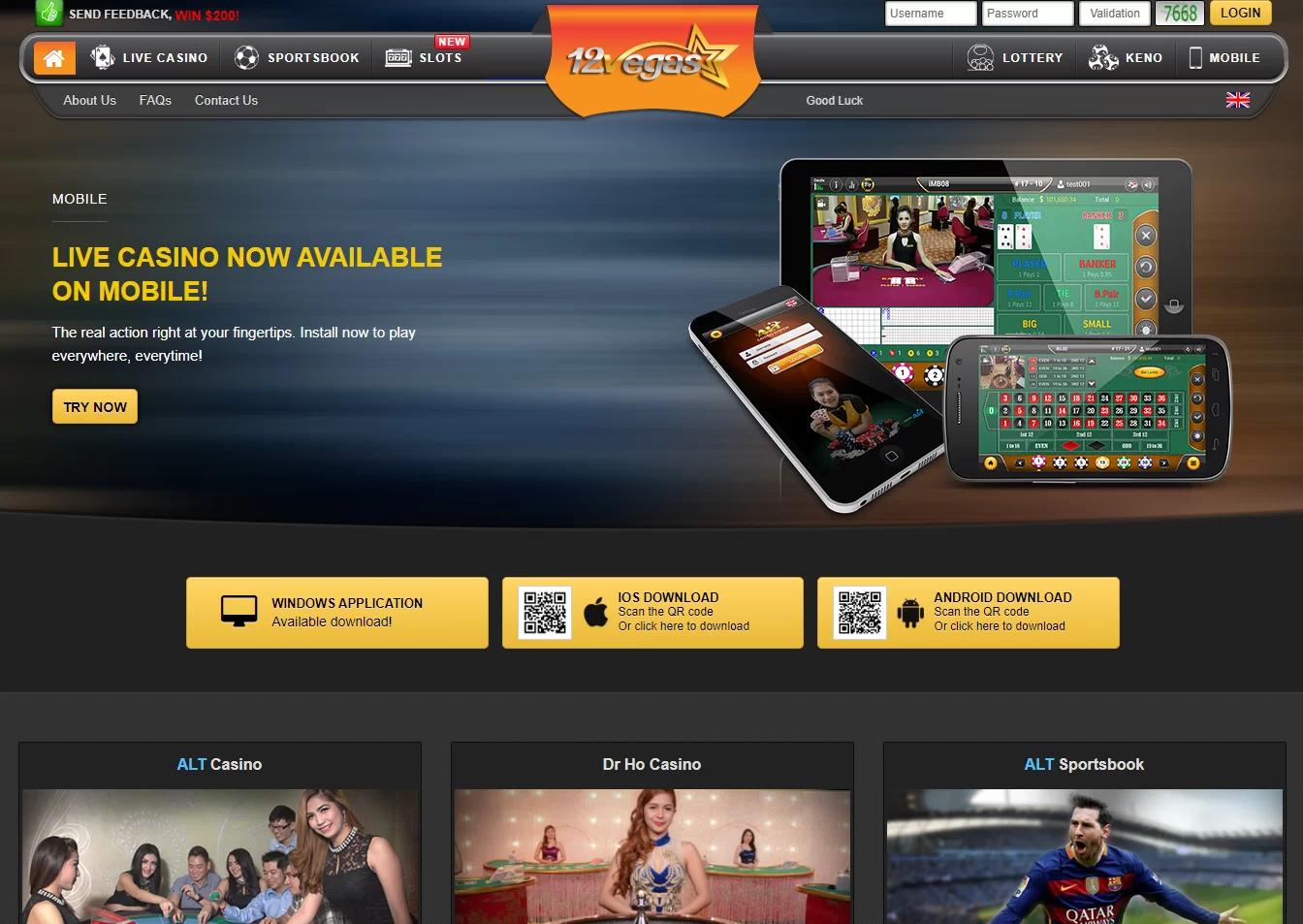 12Vegas screenshot 1