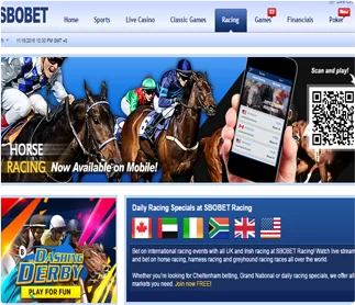 SBOBET u2013 Racing