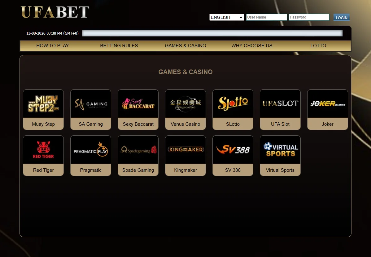 UFABET - Games & Casino