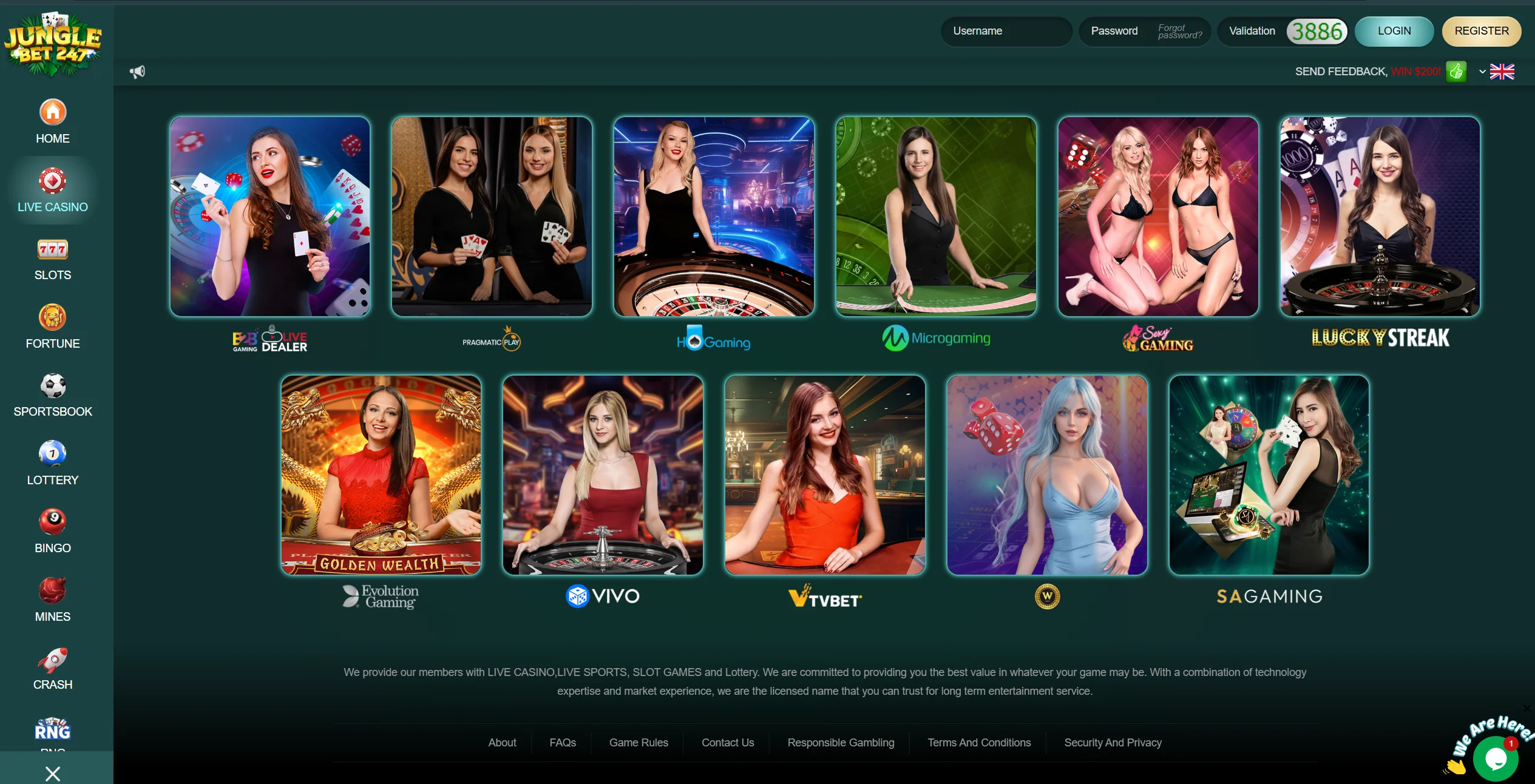 JungleBet 247 screenshot 2